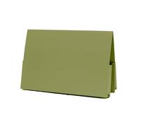 Exacompta - Ref 214-GRNZ - Guildhall - Double Pocket Legal Wallet, 250 x 355mm, 315gsm Premium Heavyweight Manilla, Holds A4 & Foolscap Documents - Green, Pack of 25