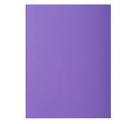 Exacompta - Ref 216008E - Rocks Collection - 2-Flap Folders - 240 x 320mm in Size, Suitable for A4 Documents, 210gsm Material, 2 Fold-Over Flaps - Purple (Pack of 50)
