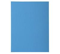 Exacompta - Ref 218019E - Rocks Collection - 1-Flap Folder - 240 x 320mm in Size, Suitable for A4 Documents, 210gsm Material, Single Fold-Over Flap - Blue (Pack of 50)