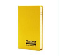 Exacompta Survey Level Book Chartwell 2426, Casebound, 192 x 120 mm, 160 pages, Yellow