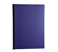 Exacompta - Ref 2752C - Forever Collection - Recycled Rigid Presentation Covers - A4 (210 x 297mm), Leather Grain Effect, 270gsm Rigid Card - Black (Pack of 100)