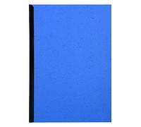 Exacompta - Ref 2781C - Forever Collection - Recycled Rigid Presentation Covers - A4 (210 x 297mm), Leather Grain Effect, 270gsm Rigid Card - Blue (Pack of 100)