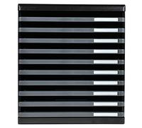 Exacompta - Ref 304714D - Modulo A4 EcoBlack - 350 x 288 x 320mm in Size, 10 Open Drawers (26mm Height), Smooth Opening with Stop, Label Holders - Black/Mouse Grey