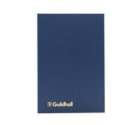 Exacompta Account Book Guildhall 31/3Z - 80 pages, 3 cash columns, 95gsm hardback vinyl