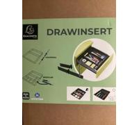 Exacompta Drawinser Organiser EcoBlack