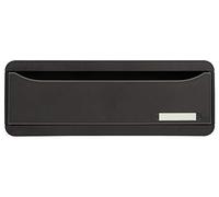 Exacompta - Ref 317714D - Toolbox Individual Maxi Drawer - 270 x 355 x 135mm in Size, Landscape for Shallow Desks, Suitable for Use as Screen Riser - EcoBlack