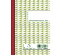Exacompta - Ref. 3241AE - 1 Squared Manifold 5x5 14.8x10.5cm 50 self-copying trifold sheets -