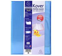Exacompta - Ref 32431E - Koverbook Protector - A4+ in Size, Made from PVC Material - Protects Exercise Books, Water Resistant, Tear-Resistant Covers - Assorted Colours (Pack of 60)