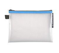 Exacompta - Ref. 34140E - 1 pocket with ZIP zipper - In flexible and resistant polypro to store supplies, beauty accessories - Size to file A5 - 5 random colors