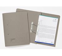 Guildhall Spring Transfer File Manilla Foolscap 285gsm Grey (Pack 25) - 346-GRYZ