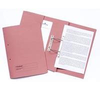 Exacompta Guildhall Pocket Spiral File 285gsm Pink (25 Pack)