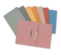 Exacompta - Ref 348-PNKZ - Guildhall - Pocket Spiral File, 315gsm Heavyweight Manilla, Holds A4 & Foolscap Documents, Left Hand Pocket, Blue Angel Certified - Pink, Pack of 50