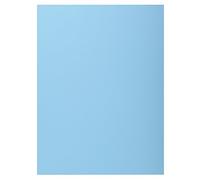 Exacompta - Ref 348000E - Super 210 1-Flap Folders - 240 x 320mm in Size, Suitable for Holding A4 Documents, 160gsm Card, Single Fold Over Flap - Assorted Colours (Pack of 100)