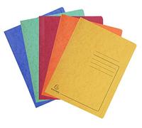 Exacompta Flat File 39990E A4 Mottled Pressboard 27.2 (W) x 0.2 (D) x 31.8 (H) cm Assorted Pack of 25