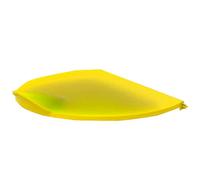 Exacompta - Ref. 40001D - 1 lid with flap TRI-BIN - Suitable for 50 litre trash can EcoBlack ref. 44214D specially designed for waste sorting depending on the type of waste - Colour: yellow