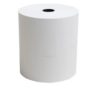 Exacompta - Ref. 40868E - Pack of 5 Rolls for Receipts 80x75mm - 80m - Use Designation: 80x80mm - 1 Thermal ply 55g/m² Phenol Free - White
