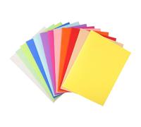 Exacompta - Ref 410000E - Forever Collection - Recycled Square Cut Folder - A4 (210 x 297mm), 220gsm Recycled Board, Blue Angel Certified - Assorted colours (Pack of 100)