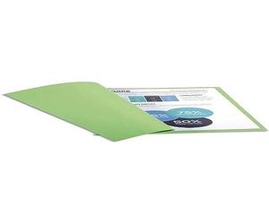 Exacompta - Ref 410004E - Forever Collection - Recycled Square Cut Folder - A4 (210 x 297mm), 220gsm Recycled Board, Blue Angel Certified - Pale Green (Pack of 100)