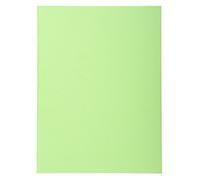 Exacompta - Ref 410013E - Forever Collection - Recycled Square Cut Folder - A4 (210 x 297mm), 220gsm Recycled Board, Blue Angel Certified - Bright Green (Pack of 100)