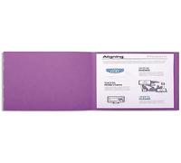 Exacompta - Ref 410016E - Forever Collection - Recycled Square Cut Folder - A4 (210 x 297mm), 220gsm Recycled Board, Blue Angel Certified - Purple (Pack of 100)