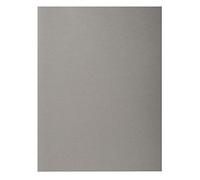 Exacompta - Ref 420009E - Forever Collection - Recycled Square Cut Folder - A4 (210 x 297mm), 170gsm Recycled Board, Blue Angel Certified - Grey (Pack of 100)