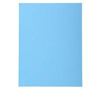 Exacompta - Ref 420010E - Forever Collection - Recycled Square Cut Folder - A4 (210 x 297mm), 170gsm Recycled Board, Blue Angel Certified - Bright Blue (Pack of 100)