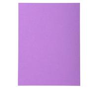 Exacompta - Ref 420016E - Forever Collection - Recycled Square Cut Folder - A4 (210 x 297mm), 170gsm Recycled Board, Blue Angel Certified - Purple (Pack of 100)