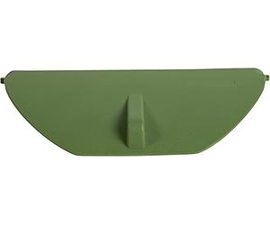 Exacompta - Ref 43915D - Topline Semi-Circle Eco-Insert Lid for the Waste Paper Bin - 200 x 95 x 20mm in Size, Allows Odorous Waste to be Stored - Fern Green