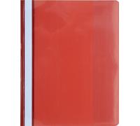 Exacompta Presentation Folders 439903B A4 Red PVC Pack of 10