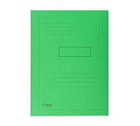 Exacompta 2 Flap Folder 445013E A4 Bright Green Cardboard 24 x 32 cm Pack of 50