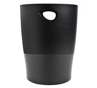 Exacompta Ecobin Waste Bin 15 L Black Polypropylene