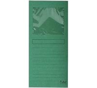 Exacompta - Ref 50103E - Forever Collection - Window Folders - 220 x 310mm in Size, Suitable for A4 Documents, 120gsm Recycled Board - Bright Green (Pack of 100)