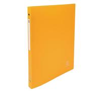 Exacompta - ref. 51196E - Box of 20 OPAK Flexible Binders - 4 Round Rings Diameter 15 mm - Spine 20 mm - External Dimensions: 32 x 25 cm - A4 File Format - Colour: Yellow