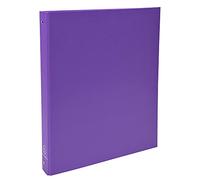 Exacompta - ref. 51376E - 1 Rigid PP binder - 4 round rings, diameter 30 mm - Spine 40 mm - External dimensions: 32 x 26 cm - A4 file format - Colour: purple