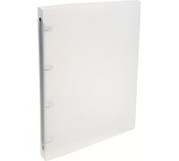 Exacompta - Ref. 514699E - 1 Semi-rigid translucent PP binder - 4 round rings, diameter 20 mm - Spine 30 mm - External dimensions: 32x25 cm - Format to file A4 - 5 random colors