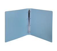 Exacompta - Ref. 51779E - 1 Semi-Rigid Kreacover Pastel Binder in Translucent Polypropylene - 4 Rings Diam 30 mm - External Format 32 x 26.8 cm - A4 Maxi File Format - Random Color