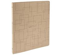 Exacompta - Ref. 51847E - Box of 10 Eterneco card binders - 4 round rings diam 15 mm - spine 20 mm - external dimensions 32 x 25 cm - A4 file format - cover 2 assorted visuals
