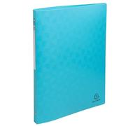 Exacompta - Ref 51930E - Box of 12 semi-Rigid Pop' N Co Binders - Recycled PP - 4 Round Rings - 40mm Spine - External Size: 32x27cm - Format to File A4 Maxi - 4 Assorted Colours