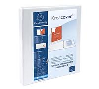 Exacompta 16 mm Presentation Ring Binder PP on Board A4+ 4 ring White 51940E