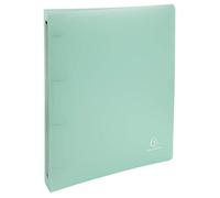 Exacompta - Ref 51973E - Pack of 5 Chromaline Binders - 4 Round Rings Diameter 30 mm - Spine 40 mm - Dimensions 32 x 27 cm - A4 Maxi File Format - Pastel Green