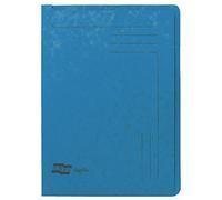 Exacompta - Ref 5245Z - Europa - Document Slip File, Suitable for A4 Documents, 300 Micron Pressboard, Top & Side Openings, Labels for Easy Identification - Blue, Pack of 10