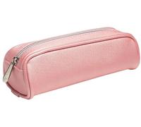 Exacompta - Ref 52680E - Box of 6 Pearl-Shaped Pencil Cases in Metallic Effect Imitation Leather - Washable with a Damp Cloth - Lined with Polyester - Colours: Blue and Pink