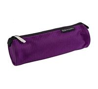 Exacompta - Ref. 52860E - 1 Opak round pencil case - made of textured polyester - polyester lining - dimensions 22.5 x 7.5 cm - random colours