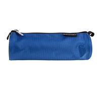 EXACOMPTA - Ref 52860E - Box of 6 Round Opak Pencil Cases - Made of Textured Polyester - Polyester Lining - Dimensions 22.5 x 7.5 cm - Colors Blue, Black, Pink, Red, Green