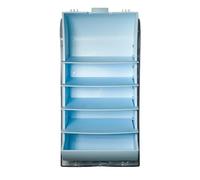Exacompta - Ref 5339623D - Box of 8 BUNNYBOX A8 Aquarel Learning Box - Dimensions 19.5x10x6cm - Capacity up to 650 Cards in A8 Format - 4 Assorted Colours