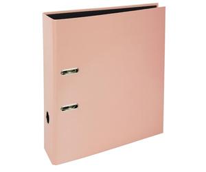 Exacompta - Ref 53567E - Box of 10 A4 Lever Arch Files Prem'Touch AQUAREL - 80mm Spine - 80mm Mechanical - External Dimensions: 32 x 28.5 x 8 cm - A4 File Format - Coral