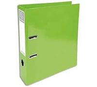 Exacompta - Ref 53623E - 'Iderama Collection - Lever Arch File - 320 x 290mm in Size, Suitable for Storing A4 Documents, 70mm Spine, 75mm Rings, FSC-Certified - Lime Green