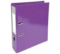 Exacompta - Ref 53626E - 'Iderama Collection - Lever Arch File - 320 x 290mm in Size, Suitable for Storing A4 Documents, 70mm Spine, 75mm Rings, FSC-Certified - Purple