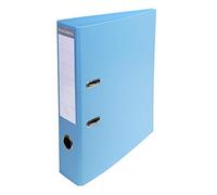 Exacompta - Ref. 53702E - Box of 10 Prem'Touch A4 lever arch files - Spine 70 mm - Mechanical 75 mm - External dimensions: 32 x 29 x 7 cm - Format to file A4 - Colour: Light blue