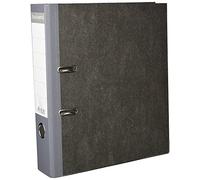 Exacompta - Ref 53710E - Lever Arch File - 320 x 290mm in Size, Suitable for A4 Documents, 70mm Spine, 75mm Rings, Reinforced Metal Finger Pull - Grey